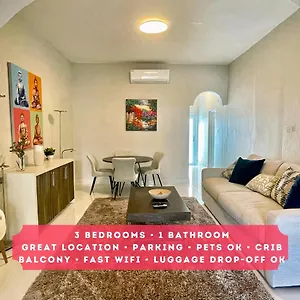 Stunning 3-bedroom Beachside Apartment